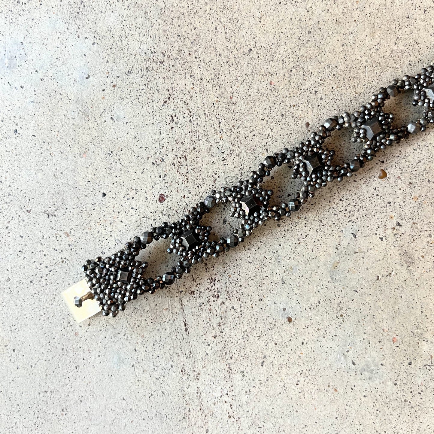 19th c. Cut Steel Bracelet