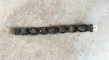 19th c. Cut Steel Bracelet