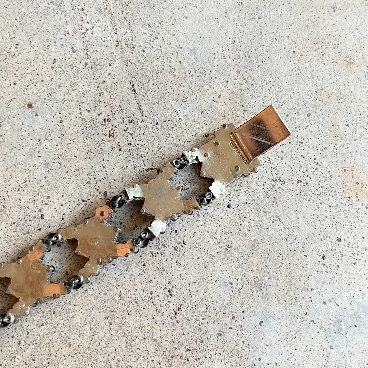 19th c. Cut Steel Bracelet