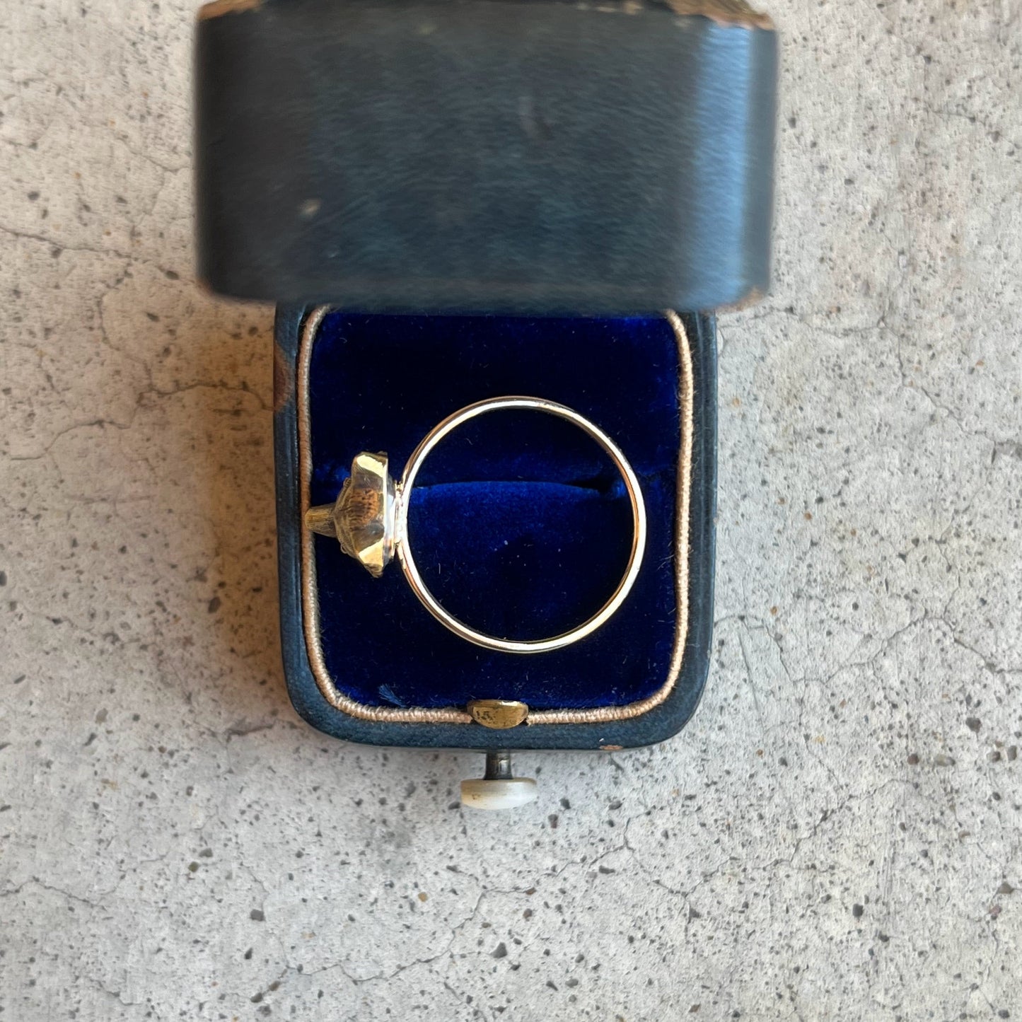 c. Early 1900s 14k Gold Fox Conversion Ring