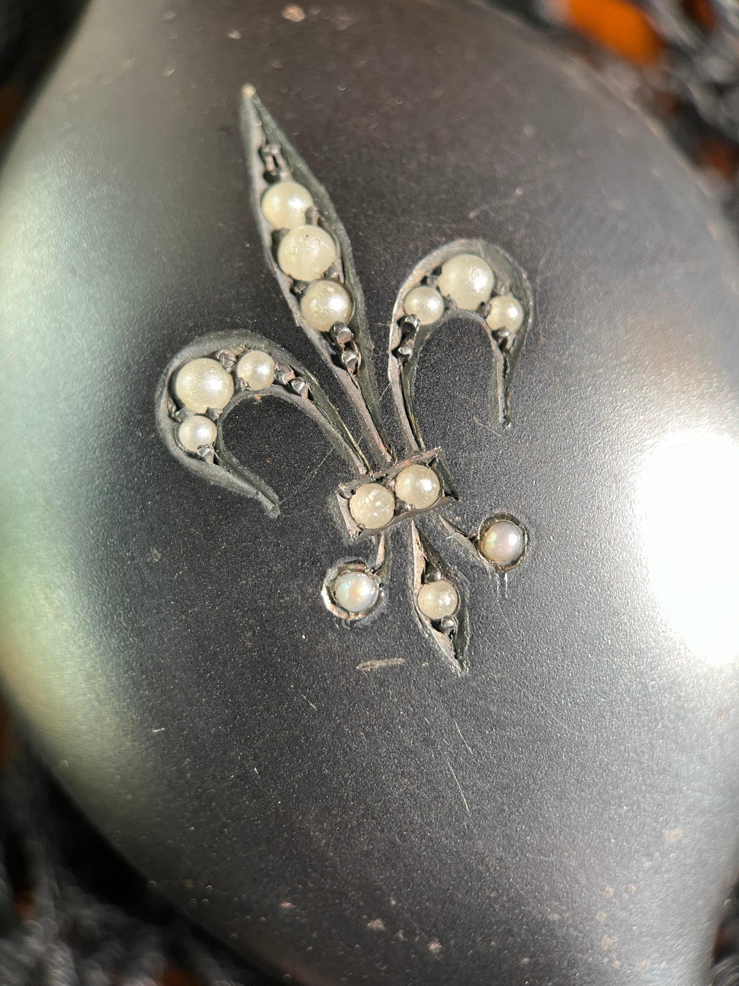Early 20th c. Gunmetal Lorgnette