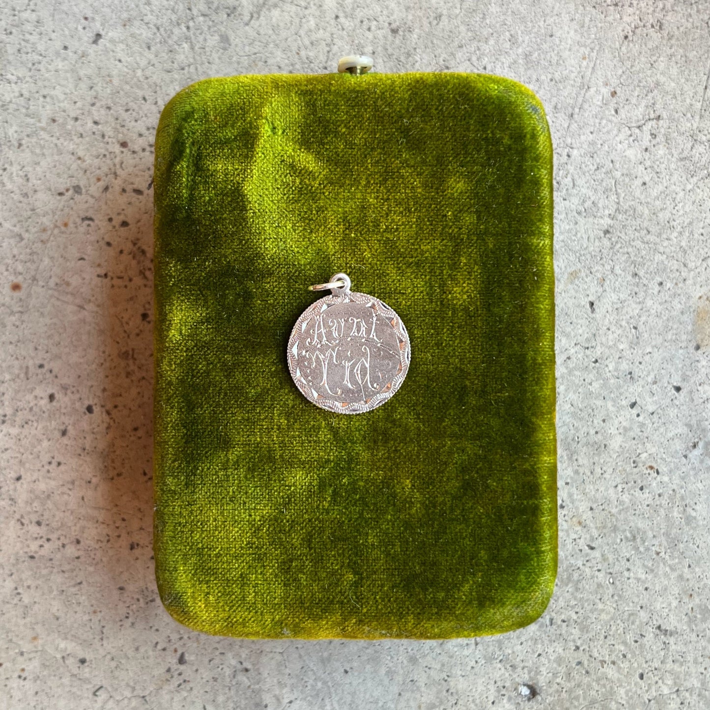 1891 Silver Plated Pendant