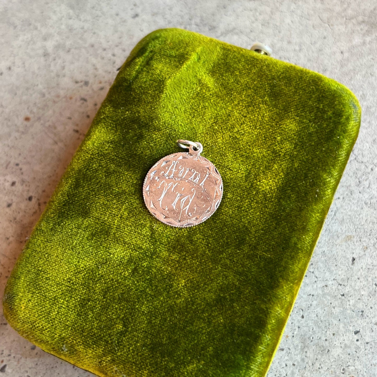 1891 Silver Plated Pendant