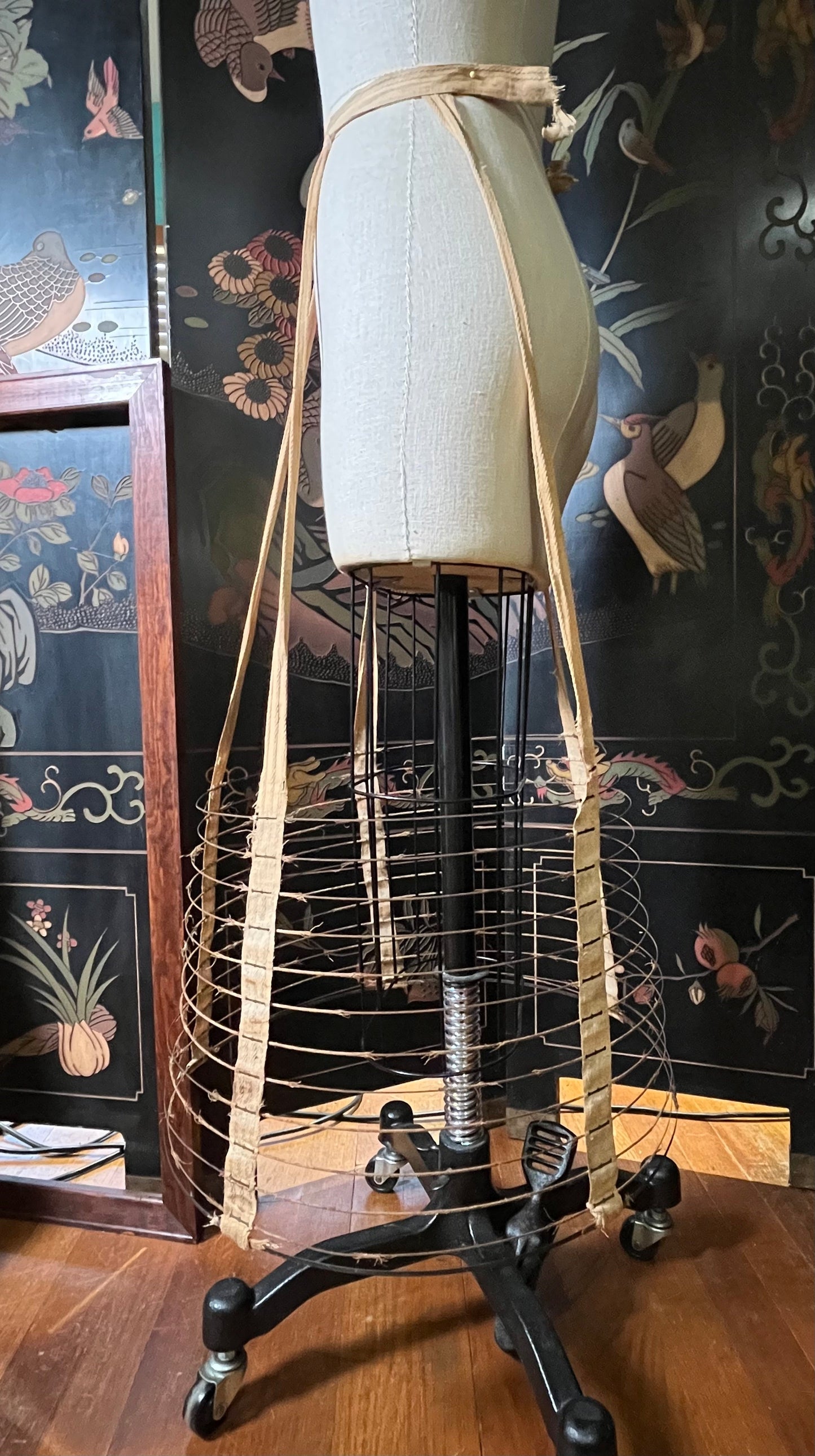 RESERVED | Late 19th c. Hoop Skirt | Study + Display