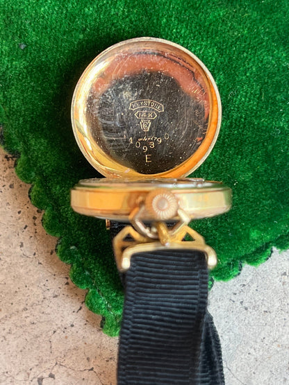RESERVED | c. 1910s 14k Gold Lady Elgin Watch