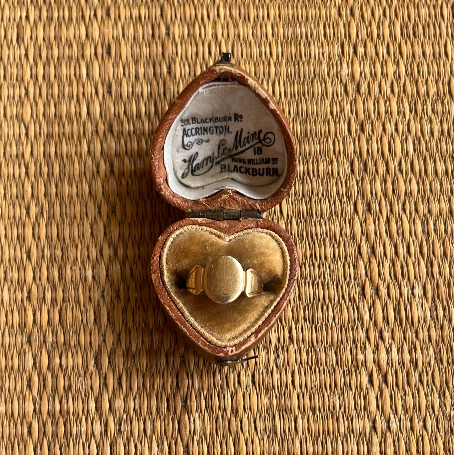 c. 1900s-1910s 10k Gold Signet Ring