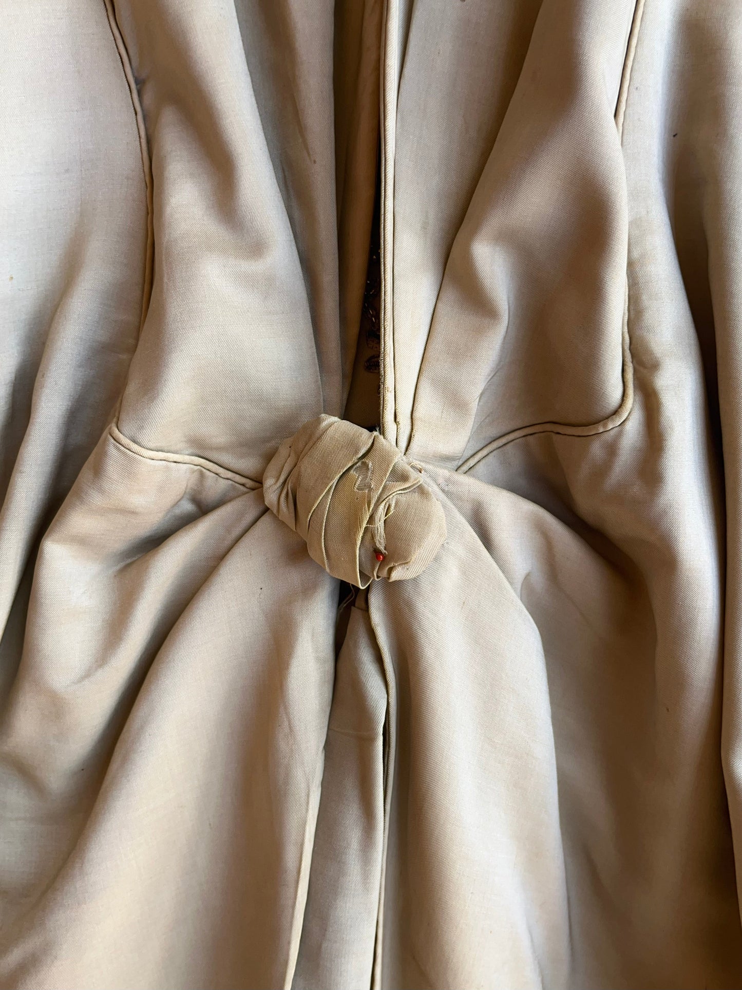 c. 1890s Silk Tea Gown