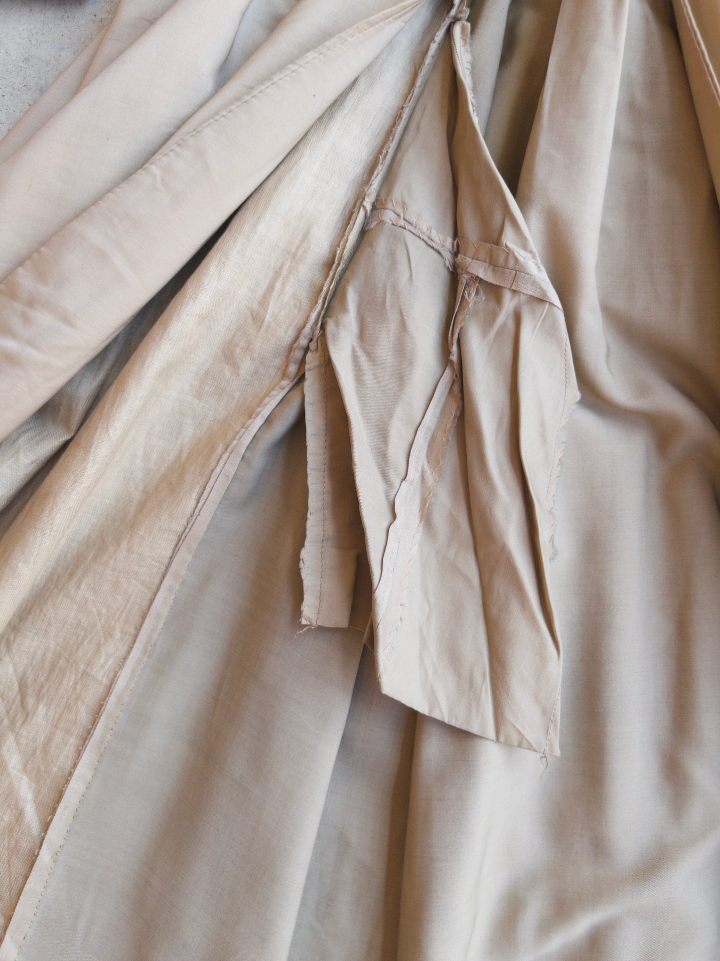 c. 1890s Silk Tea Gown