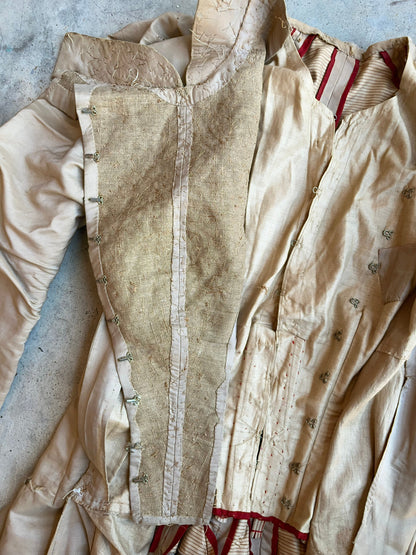 c. 1890s Silk Tea Gown