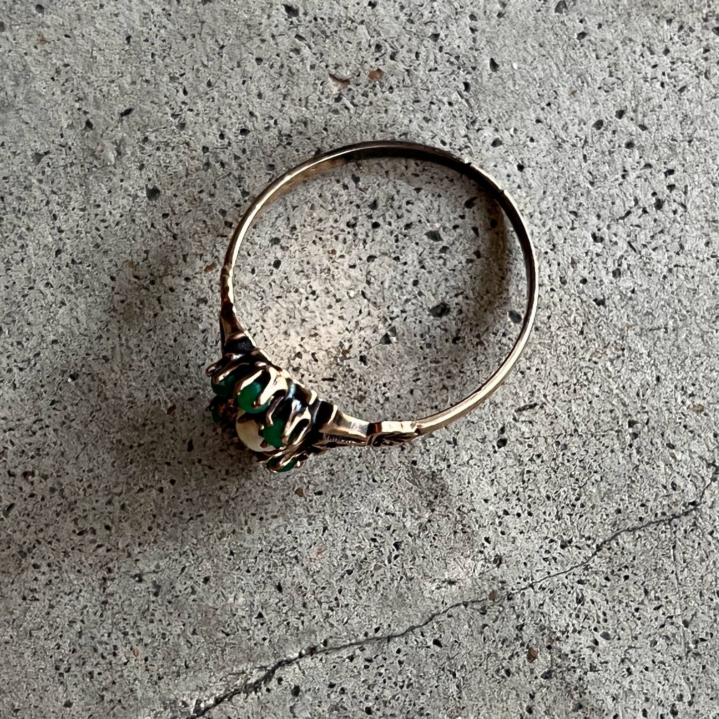 c. 1890s 10k Gold Ring