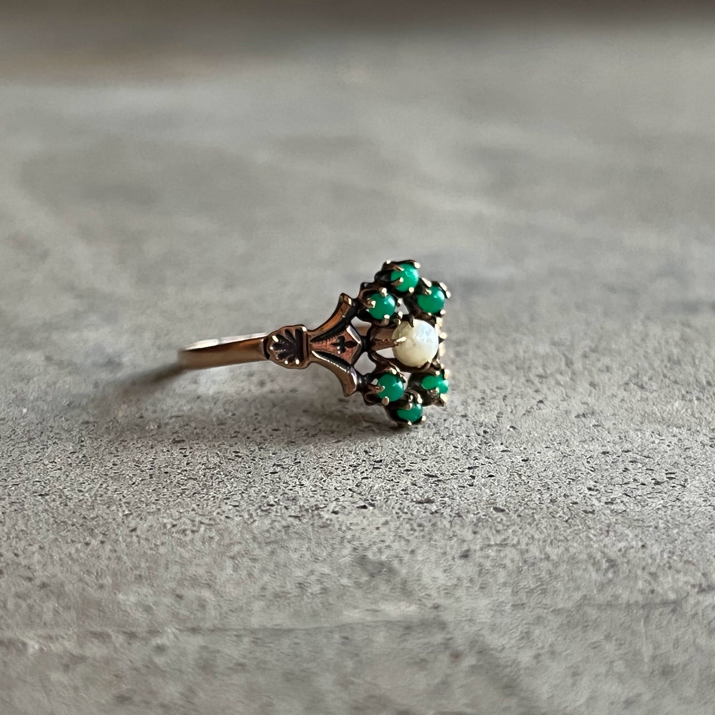 c. 1890s 10k Gold Ring