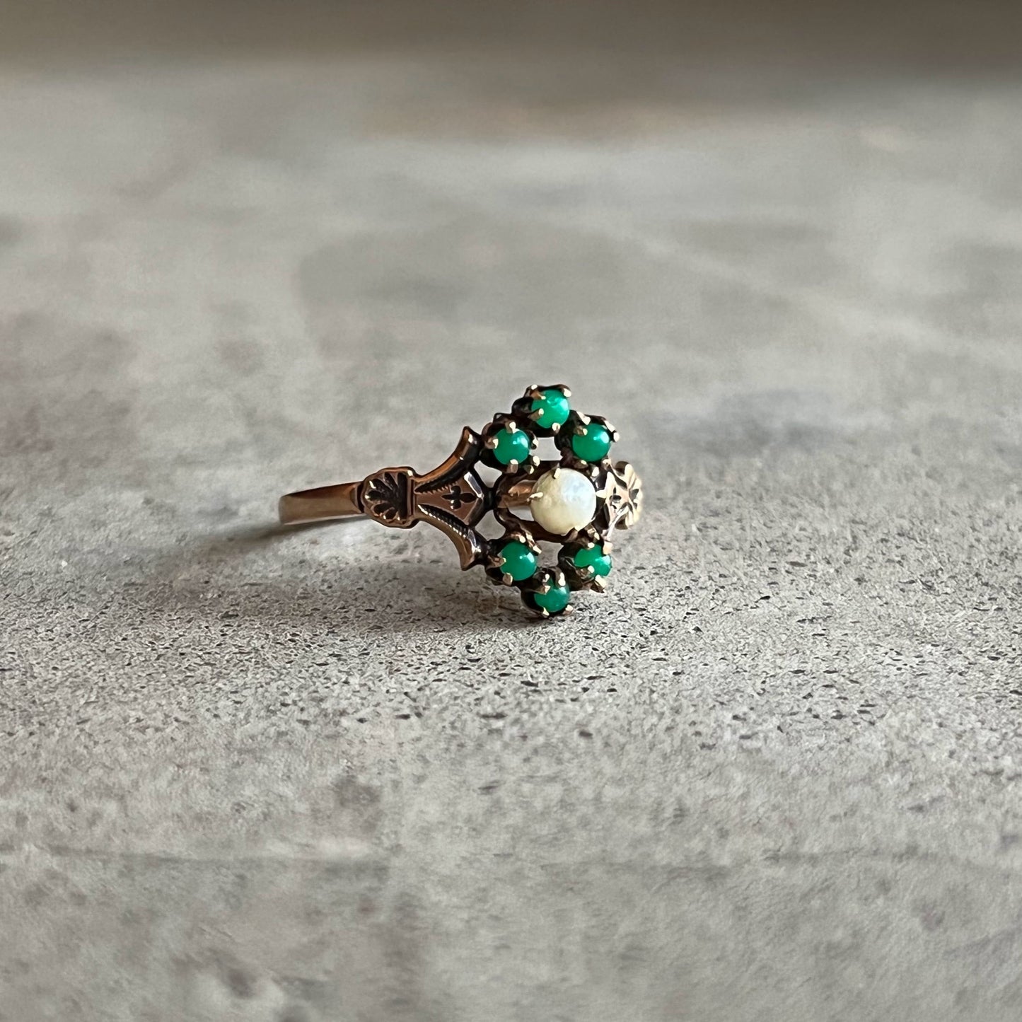 c. 1890s 10k Gold Ring