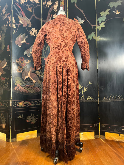 c. 1880s Long Tailed Bodice