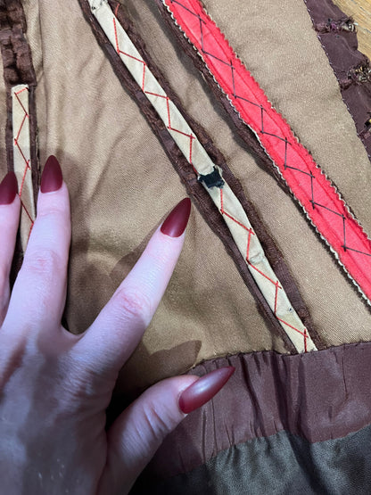 c. 1880s Long Tailed Bodice