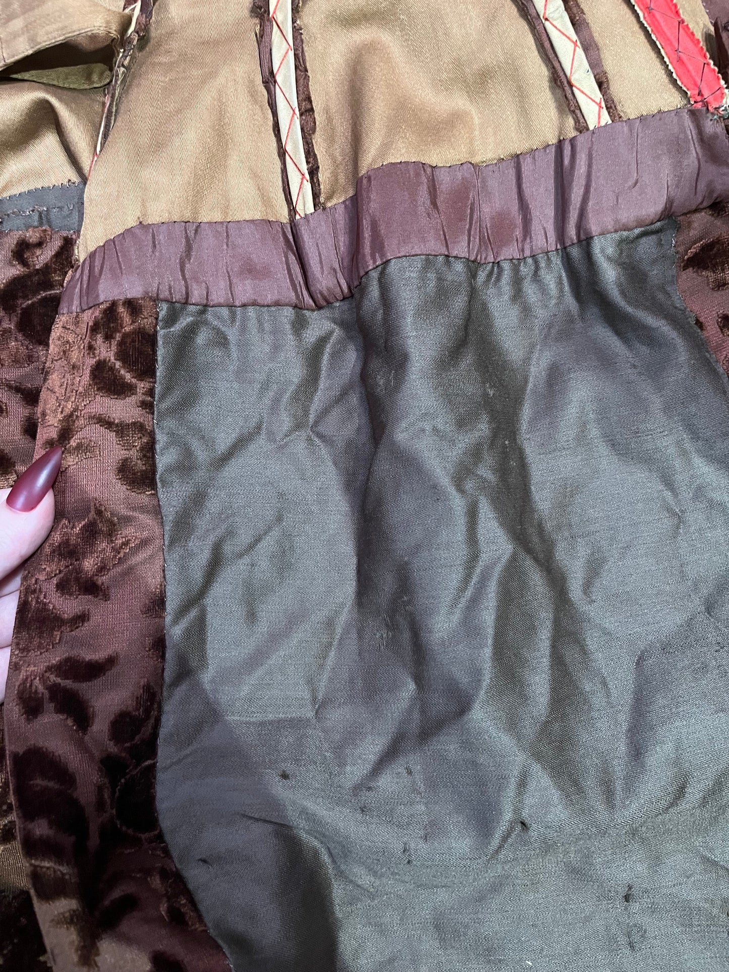 c. 1880s Long Tailed Bodice