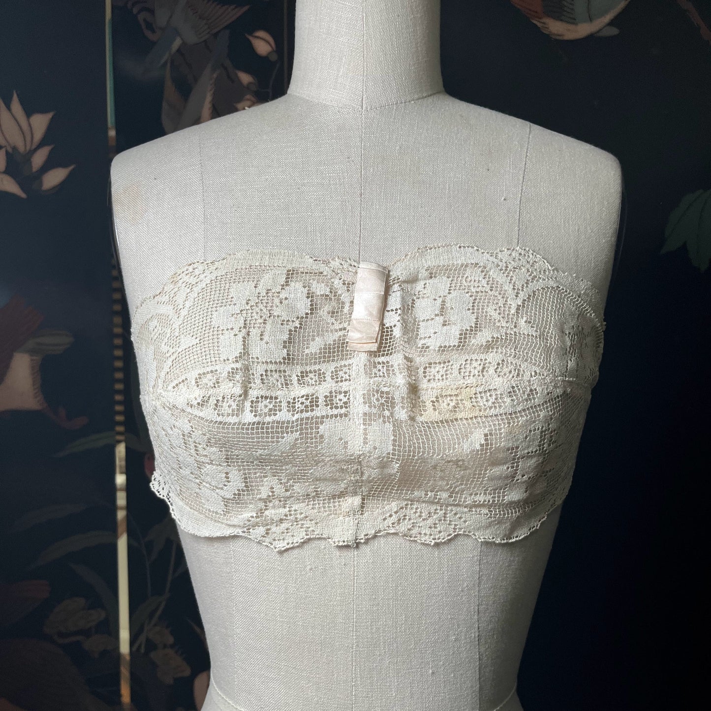 c. 1920s Lace "Lucile" Brassiere
