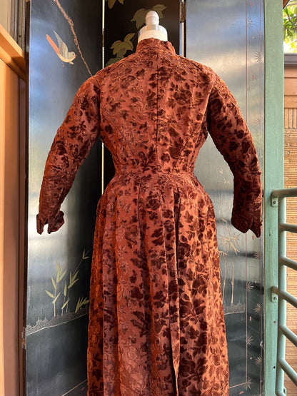 c. 1880s Long Tailed Bodice
