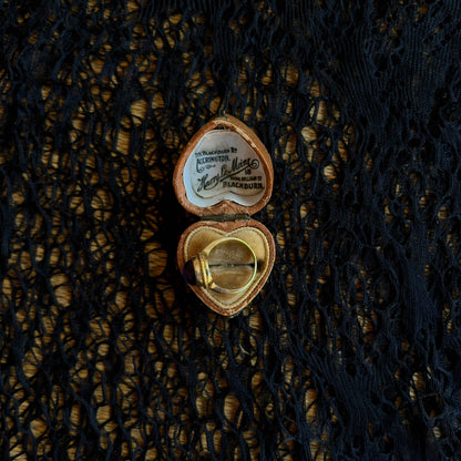 c. 1930s-1940s 14k Gold Amethyst Cabochon Ring