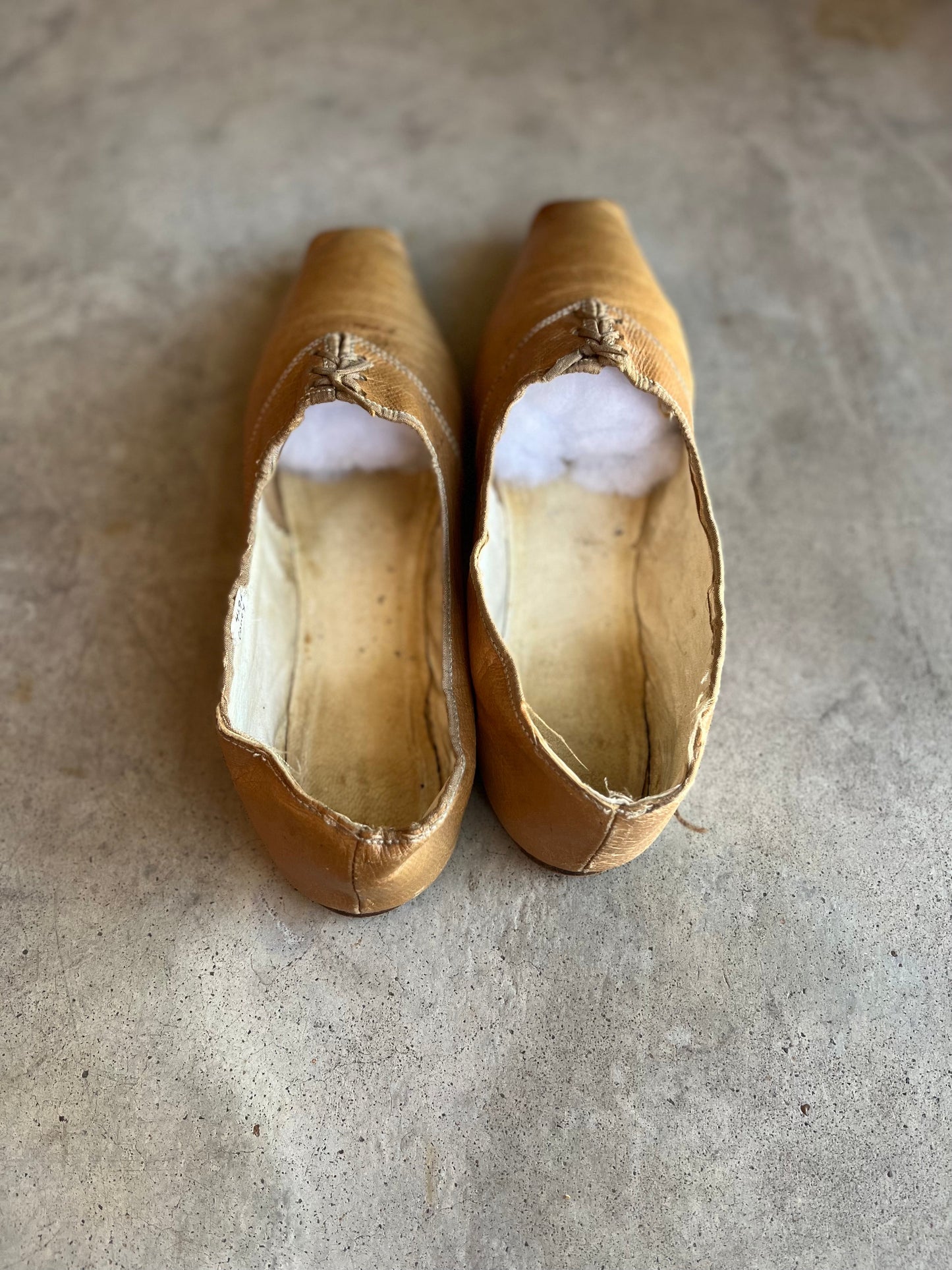 c. 1820s Moroccan Leather Shoes