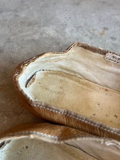 c. 1820s Moroccan Leather Shoes