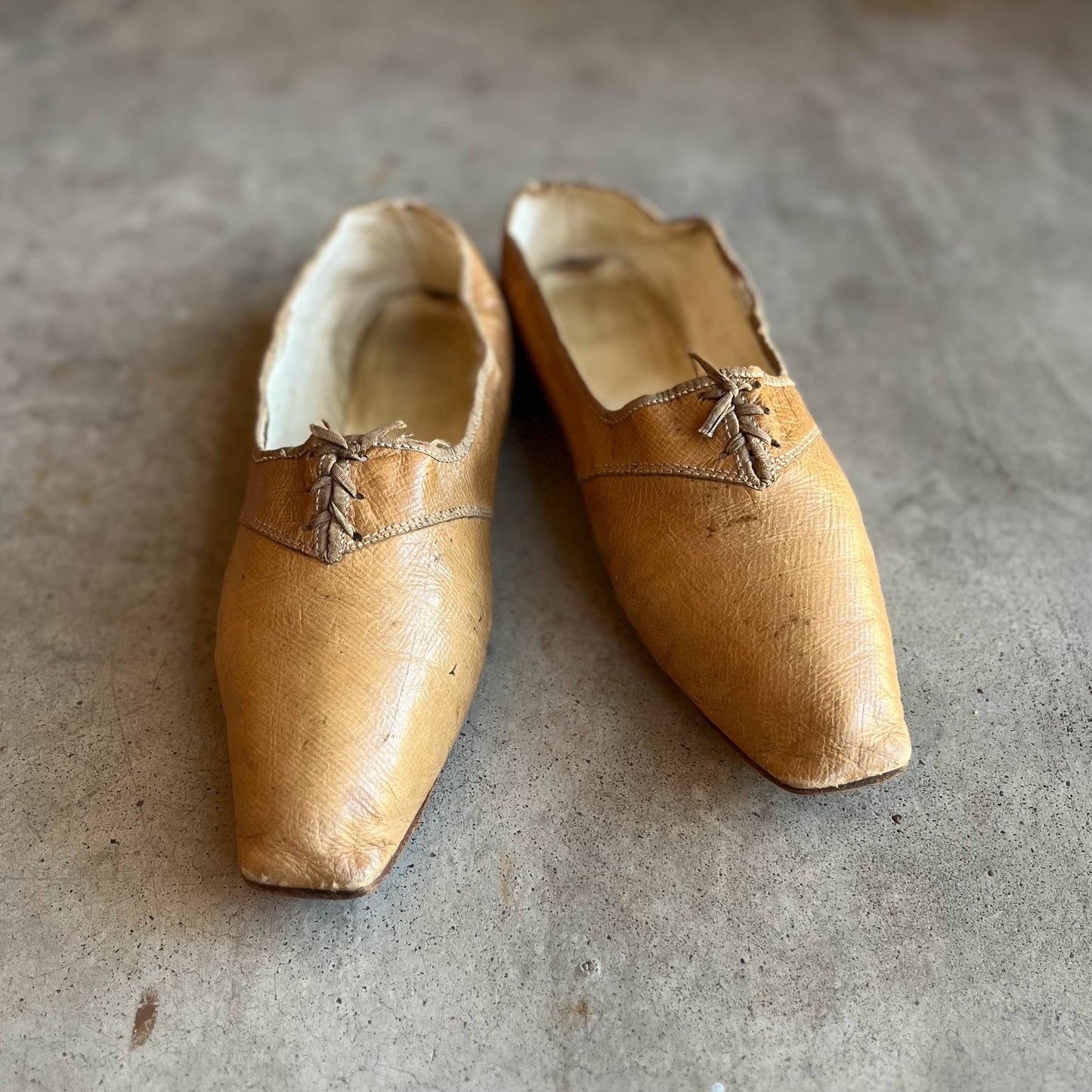 c. 1820s Moroccan Leather Shoes