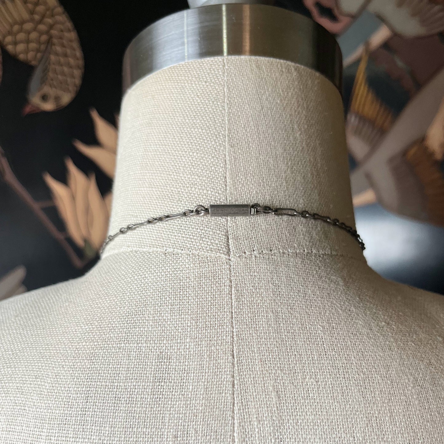 19th c. Cut Steel Choker Necklace