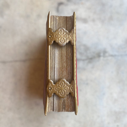 c. 1860s Leatherbound Photo Album w/ 49 Photographs