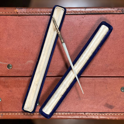 RESERVED | Mabie Todd & Co. Mother of Pearl Dip Pen