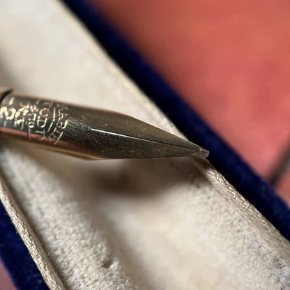 RESERVED | Mabie Todd & Co. Mother of Pearl Dip Pen