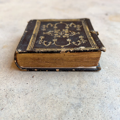 c. 1860s Miniature Gem Tintype Photo Album