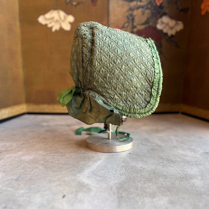 Mid-19th c. Quilted Hood / Bonnet