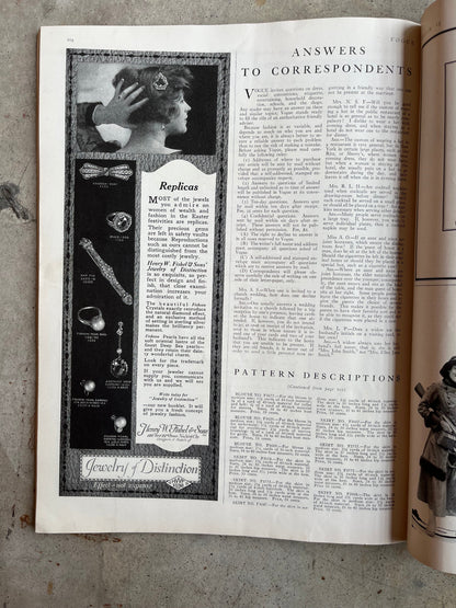 March 15, 1917 Vogue Magazine Spring Fashions
