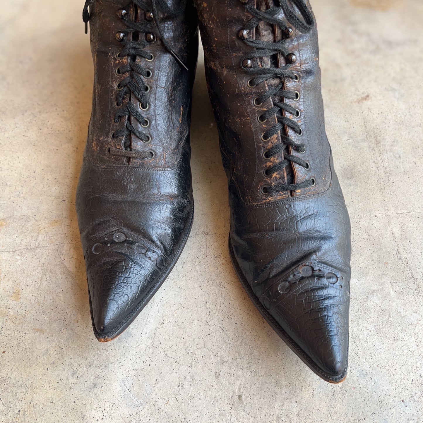 c. 1890s Men's Boots + Spats