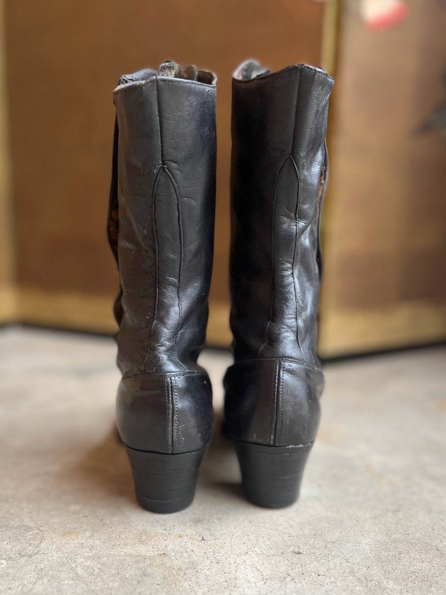 c. 1910s Side Button + Lace Up Boots | Study or Display