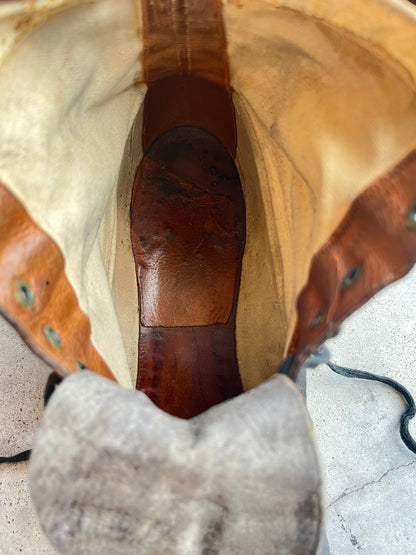 c. 1890s Men's Boots + Spats