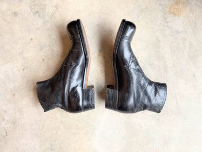c. 1910s Side Button Boots | Approx Sz 7.5-8