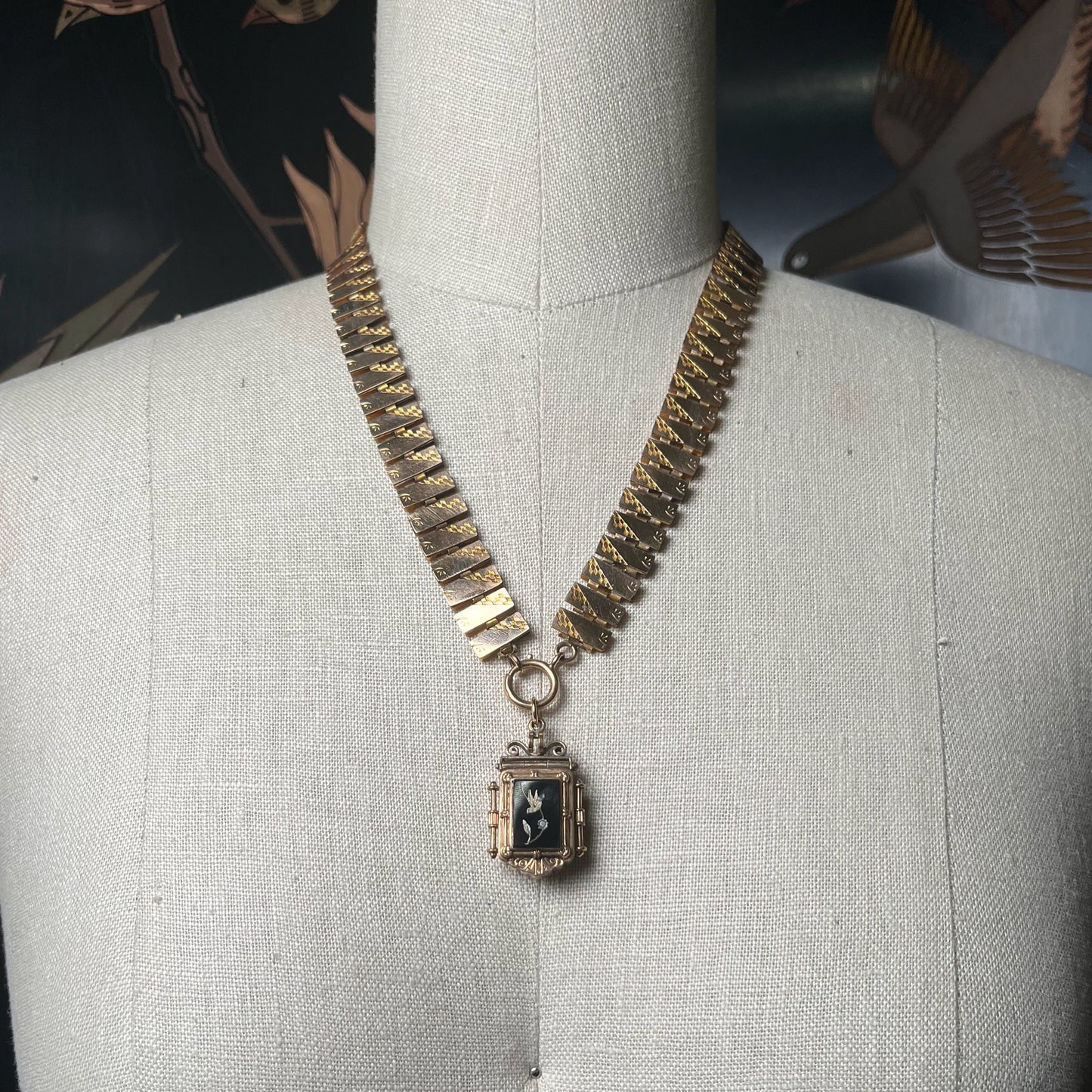 c. 1880s Gold Filled  Double Sided Locket