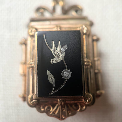 c. 1880s Gold Filled  Double Sided Locket