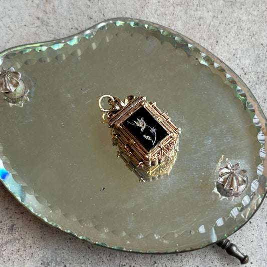 c. 1880s Gold Filled  Double Sided Locket