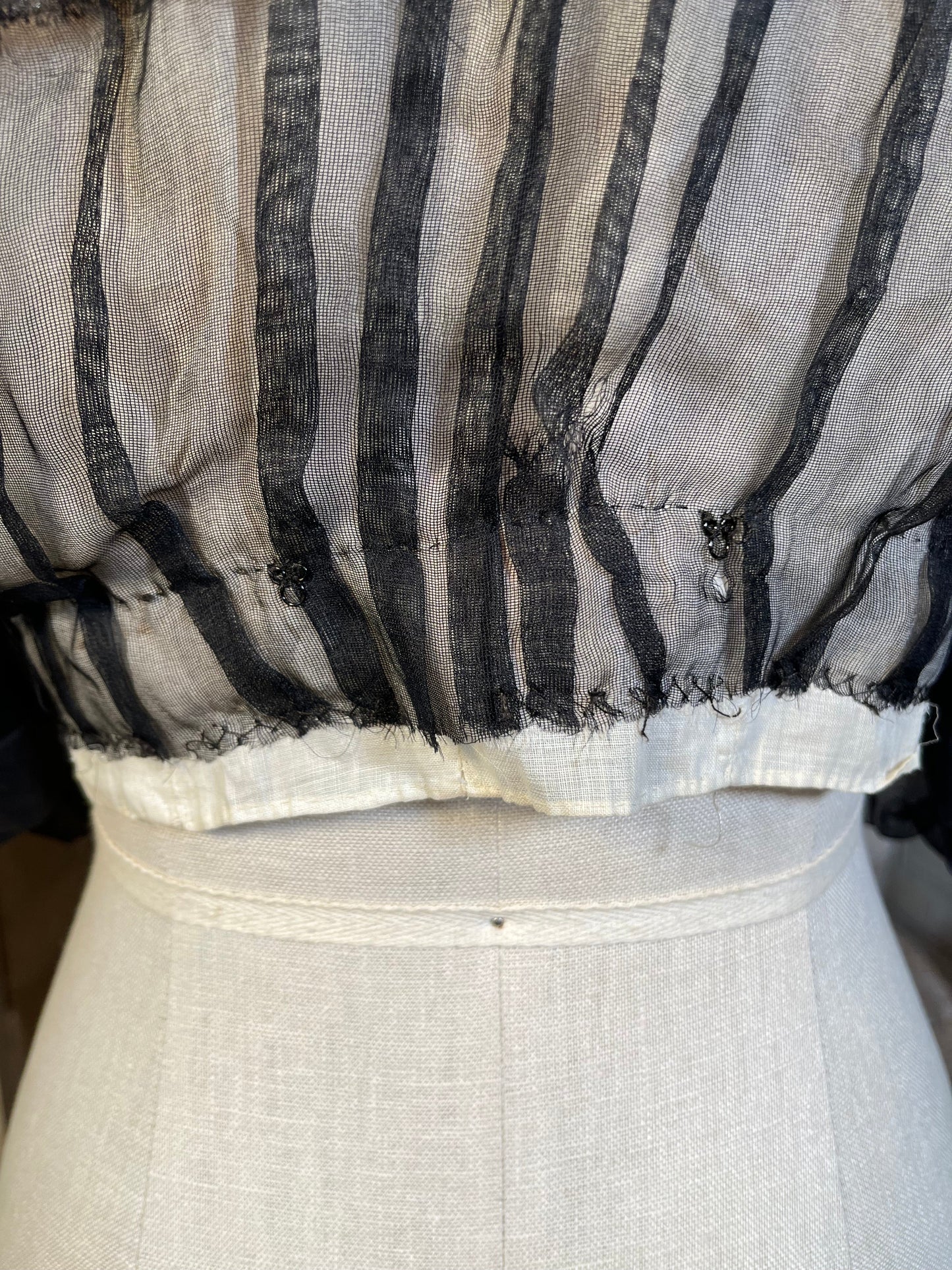 c. 19-Teens Lace Blouse