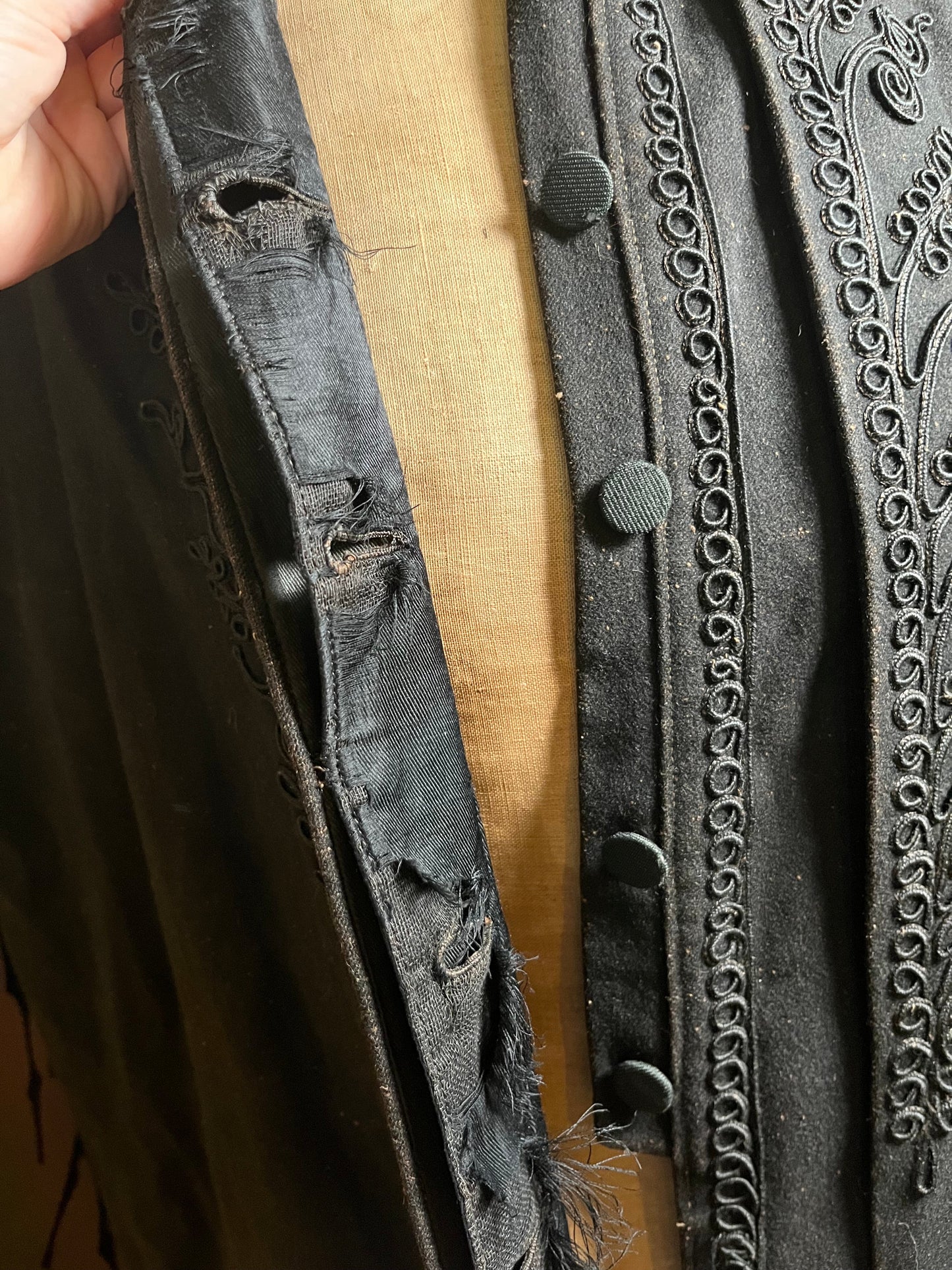 RESERVED | c. 1890s Dramatic Cape