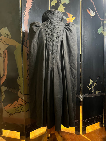 RESERVED | c. 1890s Dramatic Cape