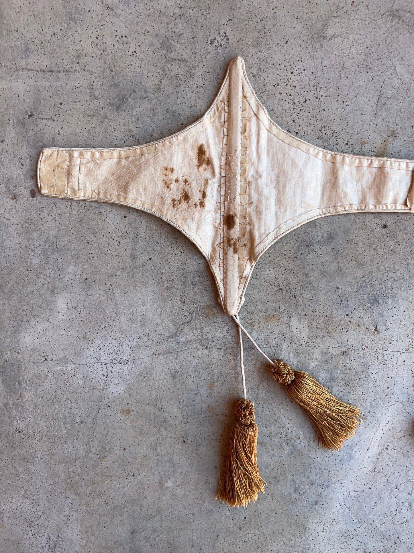 c. 1860s Swiss Waist with Tassels