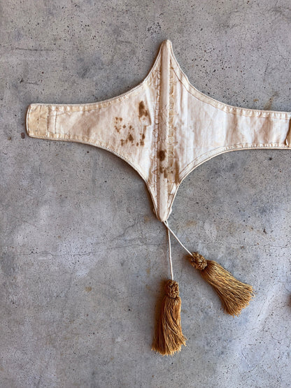 c. 1860s Swiss Waist with Tassels