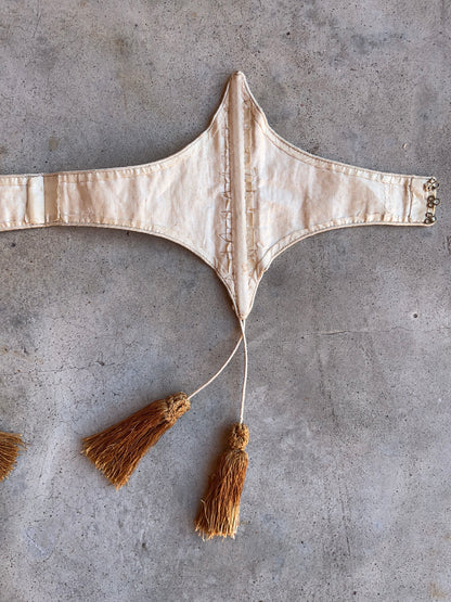 c. 1860s Swiss Waist with Tassels