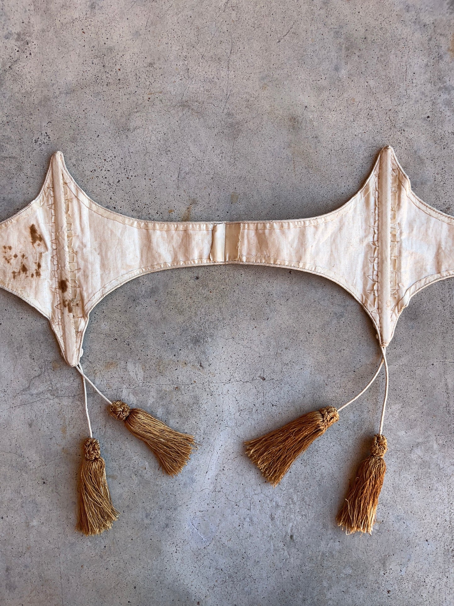c. 1860s Swiss Waist with Tassels