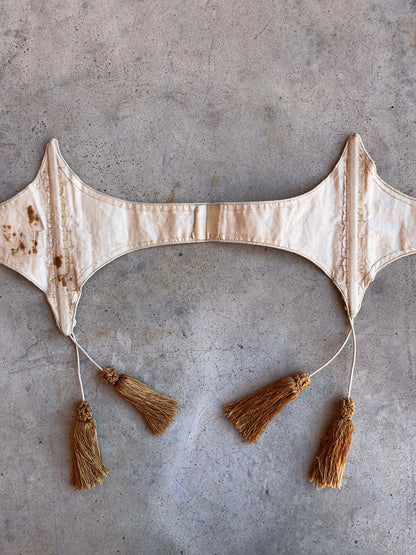 c. 1860s Swiss Waist with Tassels