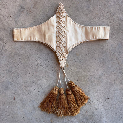c. 1860s Swiss Waist with Tassels