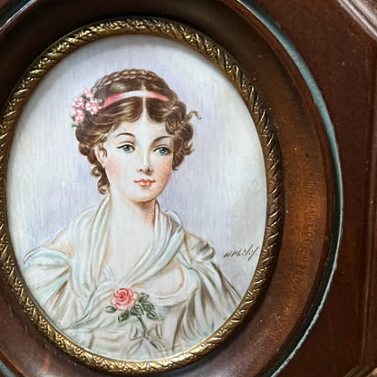 c. 19th Century Portrait Miniature | Signed