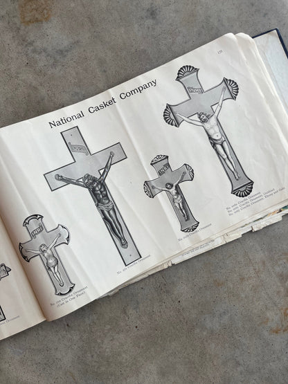 c. 1890 National Casket Co. Catalog Scrapbook